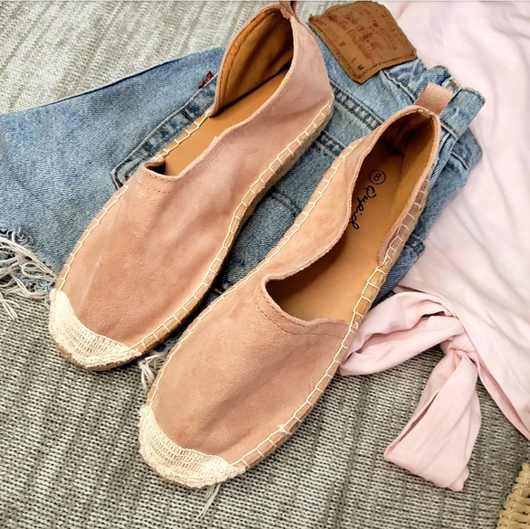 🆕️//The Cheri// blush espadrille flat - Picture 3 of 5